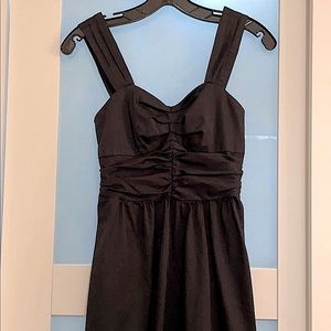 CLOSET CLOSING Express Sweetheart Neckline Dress, black, size 0